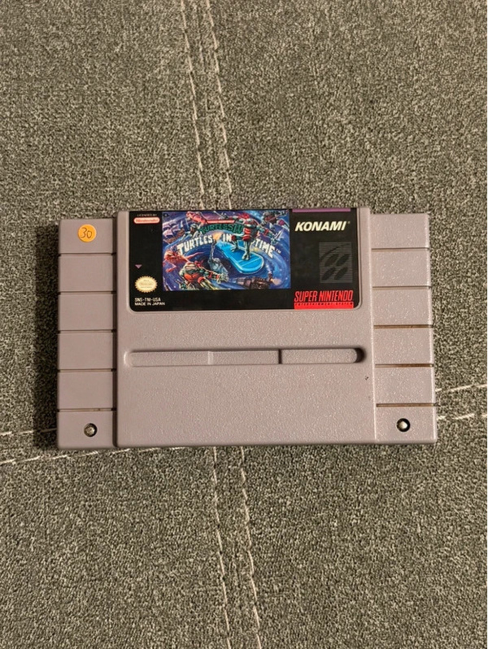 Teenage Mutant Ninja Turtles IV: Turtles In Time for Super Nintendo